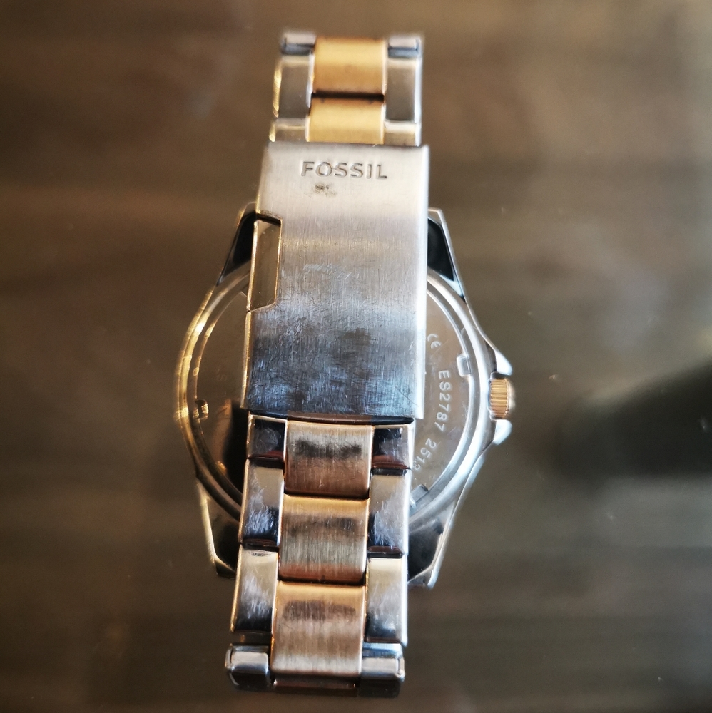 Fossil Silver & Rose Gold Watch - Picture 6 of 6